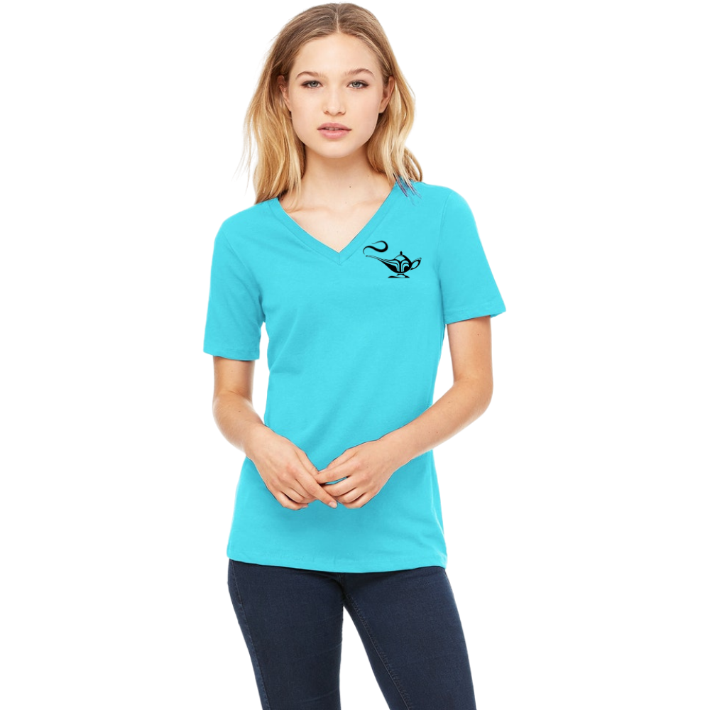 Success Summit Shirt in Teal With Model