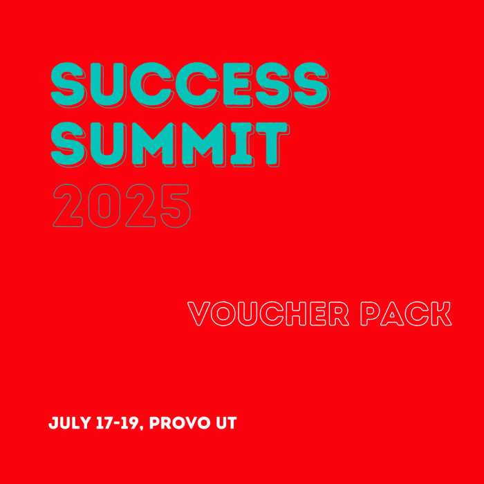 2025 Success Summit Voucher Pack